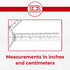 Ever Ready First Aid Plastic 8 Goniometer, 360 Degree ISOM 2 Pack