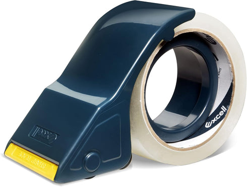 Excell Lightweight Packaging Tape Dispenser, 2 Inch Wide Handheld for Moving, Mailing, Packaging (1 Gun + 1 Tape)