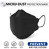 KN95 100 Pack, KN95 LEVENIS Face Masks Breathable Comfortable and Disposable Mask, Black