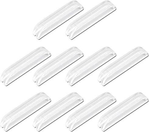 10Pcs Mini Clear Acrylic Fish Tank Glass Canopy Handles, 2 inches Handles for Box Case Jewelry Box Wood Case