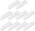 10Pcs Mini Clear Acrylic Fish Tank Glass Canopy Handles, 2 inches Handles for Box Case Jewelry Box Wood Case