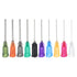 PATIKIL 10Pcs Dispensing Needle Tips - Stainless Steel and Plastic Glue Needle Tube Blunt Tips
