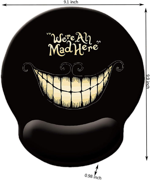 We're All Mad Here Computer Mouse Pad