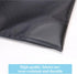 M&G Zipper Pouch with Handle, Large Pocket File Bag for Office Document Storage (Black, 12x15 in)