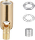 180 M10 Pack 2 MECCANIXITY Sloped Ceiling Adapter Degree Swivel Thread, for Chandelier Ceiling Pendant Light, Champagne