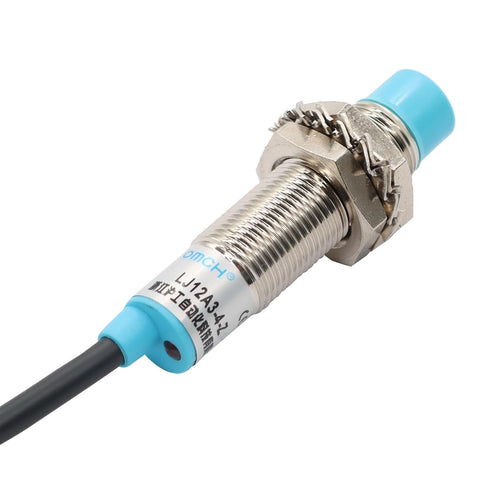 OMCH LJ12A3-4-Z/AY M12 12mm 4mm 6-36V 300mA, 3-Wire PNP NC Inductive Proximity Sensor Switch, Thread, Sensing Distance