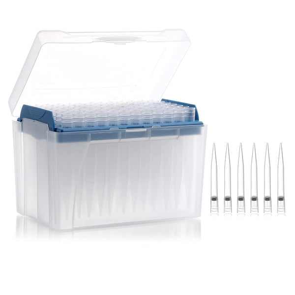 Pipette Tips Universal Filter Pipettor Tips 1000ul with Box, DNase/RNase Free, 96 Tips/Rack