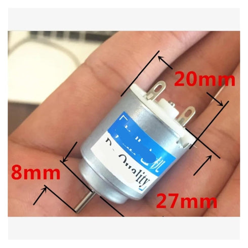 LHXEQJAM R140 DC Motor Toy car high Speed Torque Large Remote Control car Motor Remote Control Boat Round Motor