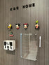 10PCS Decorative Caps for 12mm Brass Mirror Screws, Polished Shiny Gold Fasteners for Mirrors and Glass Furniture