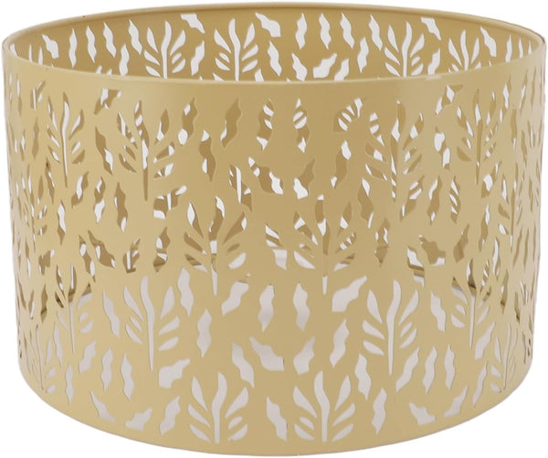 Zerodis Metal Hollow Lampshade, Iron Art Water Grass Leaf Design with E27