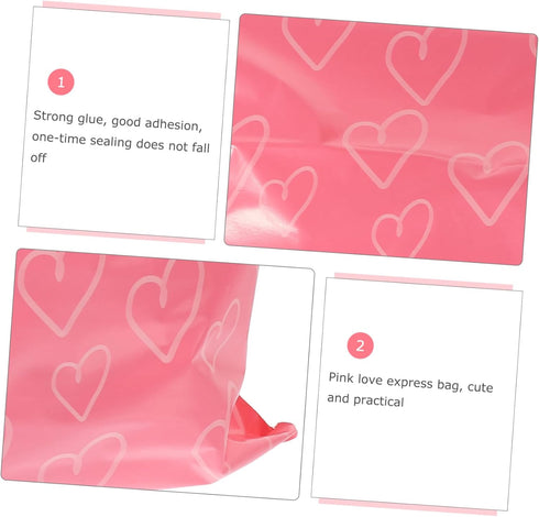 100pcs Packing Packs Healeved Self Sealing Sanitary Bags Menstrual Pouches Strong Load Capacity Thicken Bags for Women