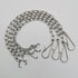 4 Pack Toilet Handle Chain, Stainless Steel Flapper Lift Chain Replacement Kit, Adjustable Length for Most Toilet