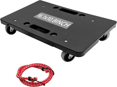 WBJKZJD Furniture Mover with Wheels, Heavy Duty Moving Dolly Interlocking Design Small Flat