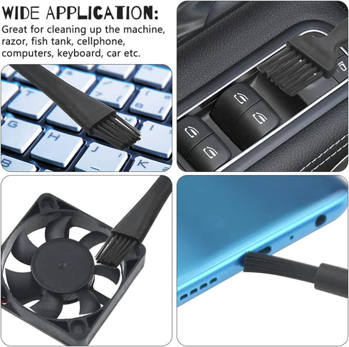 WMYCONGCONG 8 in 1 Plastic Handle Nylon Anti Static Brushes Cleaning Keyboard Brush Kit, Portable Nylon Cleaning