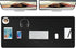 Boutilon Leather Desk Pad Protector,Non-Slip Mouse Pad,Laptop Desk Pad,Office Mouse Mat,Waterproof Leather Desk