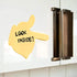 Yellow Fold Write Handy Notes, Hand Shaped Sticky Notes, 90 Sheets