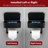 Toilet Paper Holder with Shelf, Flushable Wipes Dispenser for Bathroom Wipe Storage, Stainless Steel Toilet Paper