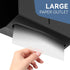 Commercial Paper Towel Dispenser Wall Mount - Heavy Duty Stainless Steel Multifold Paper Towel Dispenser for Bathroom