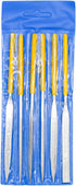 Zenport AGF170 6-Piece Diamond File Set for Precision Filing