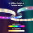 Aqara LED Strip T1 Extension, Requires LED Strip T1 (Sold Separately), 3.28 FT RGB+IC Light Extension, 1 Pack