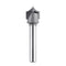 SpeTool 1/4" Shank Point Cutting Roundover Router Bit, 1/2" Cutting Diameter, 1/4" Radius for CNC Woodworking