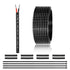 22 Gauge 2 Conductor Electrical Wire 25FT, UL 2464 22 AWG 2