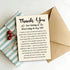 ATTLVV Thank You Card, Appreciation Card, Thank You Gift with Kraft Envelope and Gold Seal Sticker