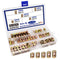 maierke 72PCS Metric M6 Barrel Nuts Cross Dowel Slotted Nuts Furniture Nut,M6 x