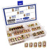 maierke 72PCS Metric M6 Barrel Nuts Cross Dowel Slotted Nuts Furniture Nut,M6 x