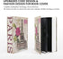 Box,9.5" 6.2" 2.2",France KYODOLED Diversion Book Safe with Combination Lock, Secret Safe Metal Lock Box, Money Storage