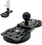 LycoGear Industrial Strength Metal Alloy Dual 65mm Diameter Round Heavy-Duty Magnetic Base with