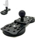 LycoGear Industrial Strength Metal Alloy Dual 65mm Diameter Round Heavy-Duty Magnetic Base with