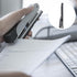 Tofficu Desktop Stapler - One Finger Stapler, Standard Reach for School Stationary and Book Binding