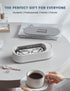 45kHz 14.88oz Ultrasonic Jewelry Cleaner, Professional Ultrasonic Eyeglass Cleaner Machine with Stainless Steel Tank