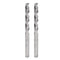 uxcell 3.5mm Solid Carbide Twist Drill Bits - Metric Left Hand Spiral Flutes for Stainless Steel (2pcs)
