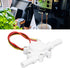 Joyzan Counter 3.5 24V 0.3L to10L/min 25cm 180 G3/8 Hall Flow Sensor, Water Flow Switch Flowmeter Effect Liquid Fluid