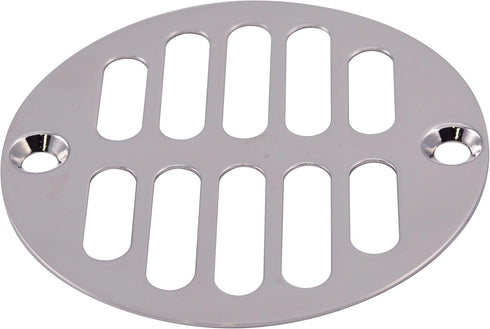 Westbrass Polished Chrome Shower Strainer Set with Screws, Grill and Crown, D312-26