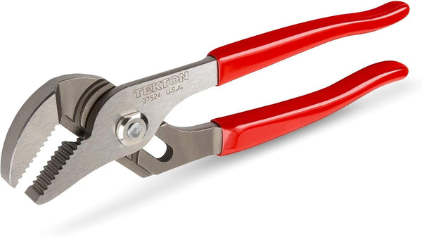 TEKTON 10 Inch Groove Joint Pliers (1-1/2 in. Jaw) - Made in USA, Model 37524