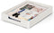 Letter Tray Organizer, Desk Drawer Organizer for Office Supplies, Magazines, Folders, Plastic Tray