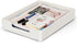 Letter Tray Organizer, Desk Drawer Organizer for Office Supplies, Magazines, Folders, Plastic Tray