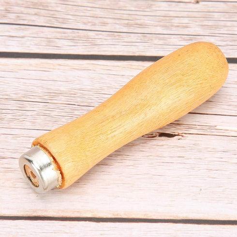 Wood Handle, Wooden File Handle Jewelry Tool Replacement Accessories for File Cutting Tool Craft