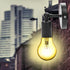 E27 Aramox Retro Wall Sconce, Metal Decorative Light Holder with Socket for Bedroom Corridor Coffee Shop Bar Wall Light