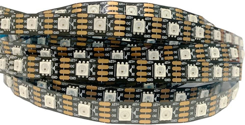 WS2812B 12V WS2815 LED Strip - Individually Addressable Light, Programmable Flexible Strip, 16.4FT 300LEDS