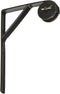 Newhouse Lighting Wall Mount Pulley for Pendant Lamps, Black, 1"