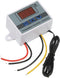 MECCANIXITY AC110-220V LED Digital Thermostat Controller, Heating Cooling -50 to 110°C with NTC 10K Temperature Probe