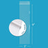 GPI POLY 2" 9" 500 Count, 2 GPI - x Long Zip Bags, Mil, Clear Plastic Reclosable Zipper Poly Baggies, with Resealable
