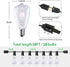 10Ft 11 Bulbs (1 Bulb 7 E12 SUNSGNE Outdoor Patio String Lights with Edison Spare), Vintage Edison String Lights