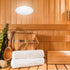 8.07X3.93X3.34 Inches jojofuny Sauna Explosion-Proof Light Shade Flush Mount Ceiling Lamp Cover Anti-Fog Vapor Proof