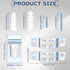 15 Set 1 15 Yaocom Frame Lock Security Hanging Kits T-Screw Security Artwork Picture Hangers with T-Head Screws