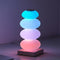 AVEKI RGB Touch Table Lamp, Color Changing Night Light Candy Gourd Design,